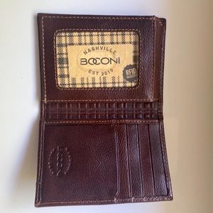 Boconi leather wallet